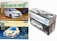 3bx再加優惠$700！初版盒TOMY無線搖控車！itrea Tomica Tomitech Toyota Hiace Honda Elysion Nissan March Wireless Remo