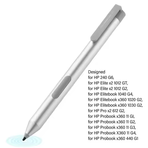 For HP Elite for HP Elite 4096 Pressure Level 2 Customizable Buttons Smart Pen for Elitebook 1040 G4