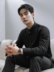 DANDY COSMO | Onyx Cufflink Shirt