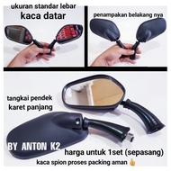 SHORT OVAL REARVIEW MIRROR/MOTORCYCLE MIRROR MIO/MIO J/MIO FINO/MIO S/MIO M3/MIO GT/MIO SOUL GT/MIO 