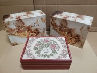 ROLEX WOODEN EMBROIDERY WATCH BOX FOR 67198 OYSTER PERPETUAL DATE JUST 勞力士 木製 古董 舊版 繡花 刺繡 手錶 錶盒 女裝 6