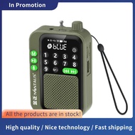 C90 Mini Pocket FM Radio Digital Radios Receiver Wireless MP3 Speaker with LED Display Recording Sle