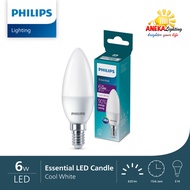 Philips Candle Led Bulb 6W WW NW E14 E27