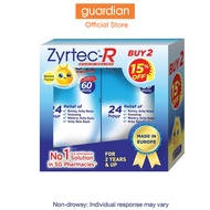 Zyrtec R Solution Twin Pack, 2X75Ml