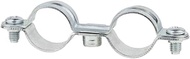 INDEX ABDZ70810 - Abrazadera doble M7 Cincada (8-10 (M7), 50 uds.)