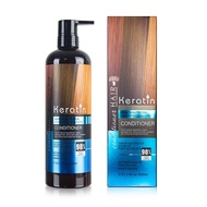 Keratin ทรีทเม้นท์ แชมพู ครีมนวด ครีมหมักผมเคราติน สูตรเข้มข้น กู้ผมเสีย ผมเรียบลื่น ลดผมชี้ฟูConditioner Hair Mask-3777