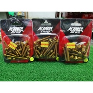King Drag Skru Engine Set Titanium/Gold Y15 Y125 RS150 LC135 NVX155 DREAM110