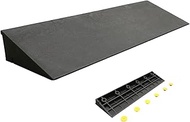 Wheelchair Threshold Ramps For Doorways 3 Inch Rise Rubber Curb Ramp Portable Lightweight Threshold Ramp Height 1/2/3/4/5/6 CM For Step Bicycles Wheelchair Scooters (Size : 50 * 6 * 1CM)