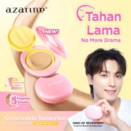 Azarine Covermatte Sunscreen Cushion SPF50+ PA++++ 11gr Long Lasting Matte Finish Flawless Makeup