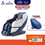 GINTELL S6 Wellness SuperChAiR (Full body massage + Ai-Bio Scan + 360° Heat Spa Therapy)