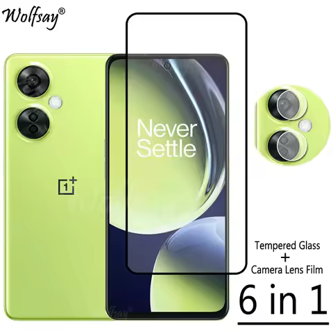 Tempered Glass For OnePlus Nord CE3 Lite Screen Protector OnePlus Nord CE3 Lite 5G Camera Glass For 