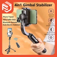 4in1 L08 Gimbal Stabilizer for phone anti-shake selfie stick tripod stick triPod