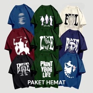 COMBO SAVING PACKAGE FOR MEN'S DISTRO T-SHIRTS | SKENA T-shirt | ML XL 2XL 3XL |