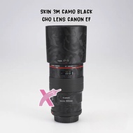 Miếng dán skin 3M vân nổi shadow camo cho lens Canon Ef/ Canon 24-70/ canon 85/ canon 70-200....