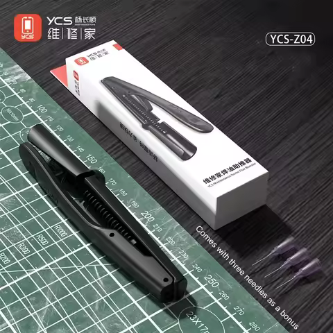 YCS Z04 Syringe Solder Oil Booster Push Rod for Mobile Phone Welding PCB BGA Repair Oil Green Oil Ro