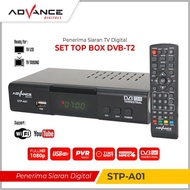 Set Top Box Advance Penerima Siaran Digital Tv