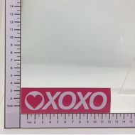 C189 Xoxo Square Sticker