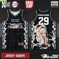 Original Demon Slayer Anime short sleeves Tanjiro Nezuko Akaza cosplay;Basketball jerseys;Quick-dryi