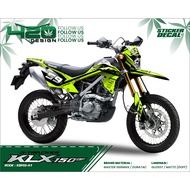 DECAL STICKER KLX 150 BF - DECAL FULLBODY KLX 150BF NEW - ACCESSORIES STICKER KLX 150