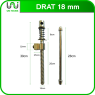 As Ragum - As Drat Alat Penjepit - As Catok Diameter Drat Ulir 16mm 18mm