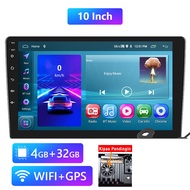 7/9/10 Inci 2+32G 4+32G Android Head Unit Radio Stereo Mobil Tv Mobil Android 9 Inch 2GB/4GB RAM 32
