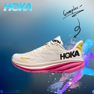 HOKA ONE ONE Clifton 9 White Red Purple（100%Authentic） 5D4L