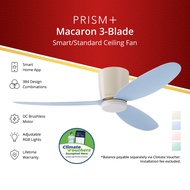 [NEA CLIMATE VOUCHER $400] PRISM+ Oasis Pro Macaron Smart Ceiling Fan | 3 Blades | Integrated Dimmab