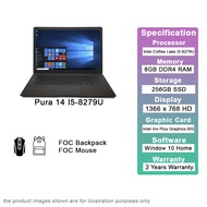 Avita Pura 14 Laptop (I5-8279U 256GB SSD 8GB 14" FHD W10 Home) - FOC Mouse + Backpack