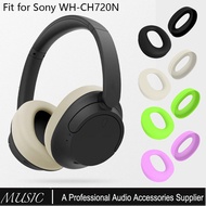 Protective Earpad Sweat Covers for Sony WH-CH720N Headphones, Replacement Silicone Ear Covers