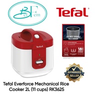 Tefal RK3625 Everforce Mechanical Rice Cooker 2L (11 cups) - 2 YEARS WARRANTY