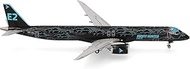 herpa 572989 Embraer E195-E2 Tech Eagle Miniature 1:200 Scale Collectible Model without Base Plastic