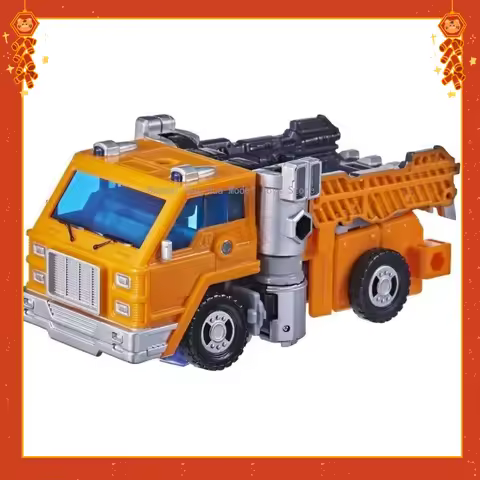 (In stock) Hasbro Transformers toys Kingdom WFC-K16 Huffer Model Robot Collection Action Figures Toy