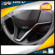Honda HR-V Steering V Silver Lining Interior Steering Wheel Cover Trim HRV / VEZEL 2015-2022 Accesso