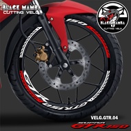 CUTTING STICKER RIM GTR - STICKER LIST VARIATION TIRE/VELG HONDA GTR 04