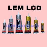 LEM LCD TOUCHSCREEN LEM T7000 HITAM  B7000 BENING 3ML 15ML 50ML 110ML