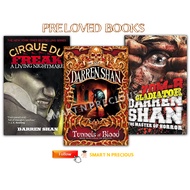Preloved The Saga of Darren Shan Cirque Du Freak Tunnels of Blood Zom-B Gladiator English Horror Sto