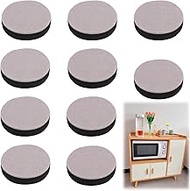Pack of 10 Furniture Risers, Self-Adhesive, Non-Slip, Bed Height, Table Raiser, Sofa Raiser, Furnitu