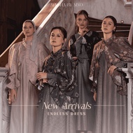 AYESHA - Endless Dress Raya Collection Serires Gamis Premium Motif