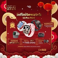 PRODUK ORIGINAL [BARU 2025] infiniteWatch 10 Pro Mini with 1.85" LTPO3-AMOLED Display
