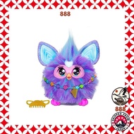 Hasbro Furby Purple Interactive Voice Toy w/15 Accessories Animatronic F6743