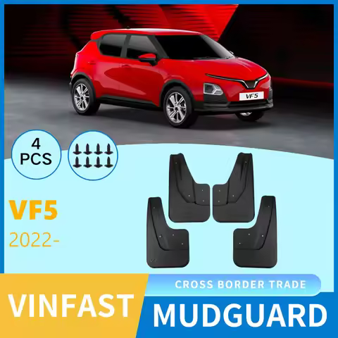 Mud Flaps for VinFast VF 5 2022-2025 2023 2024 Lightning Splash Guards Fender MudFlaps Front Rear Mu