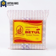 PP plastic clear bag 1.5kg BETUL brand plastic bag transparent plastic sampah transparent plastic ba