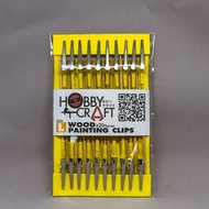 HOBBYCRAFT WOOD PAINTING CLIPS SIZE L [20 Pieces/Pack] Tools Model Equipment Gundam Gunpla