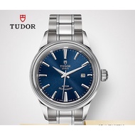 Tudor (TUDOR) Watch Female Fashion Series Calendar Automatic Mechanical Swiss Ladies Watch 28mm m12100-0009 Steel Band Blue Disc
