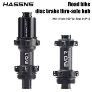 HASSNS road bike hub racing bike accessories Huagu 11 speed 24 hole aluminum alloy wheel hub bicycle cube