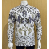 RICARDO Kemeja Batik Pria Lengan Panjang BIRU 32418