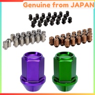 KYO-EI LEGGDURA RACING Wheel Nuts 【M12 x P1.5】 - Various Colors