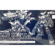 Bandai Gundam PG 1/60 BANSHEE EXPANSION UNIT ARMED ARMOR VN/BS