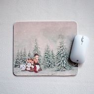 聖誕雪景玻璃球- 滑鼠墊mouse pad