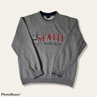 Crewneck MLB Official Seattle Second Original